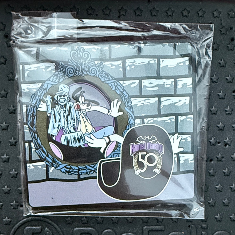Disney Haunted Mansion 50th Anniversary Purple Ghosts Fantasy Enamel Pin